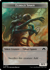 Eldrazi Spawn // Rat Double-Sided Token [Modern Horizons 3 Tokens] | Grognard Games