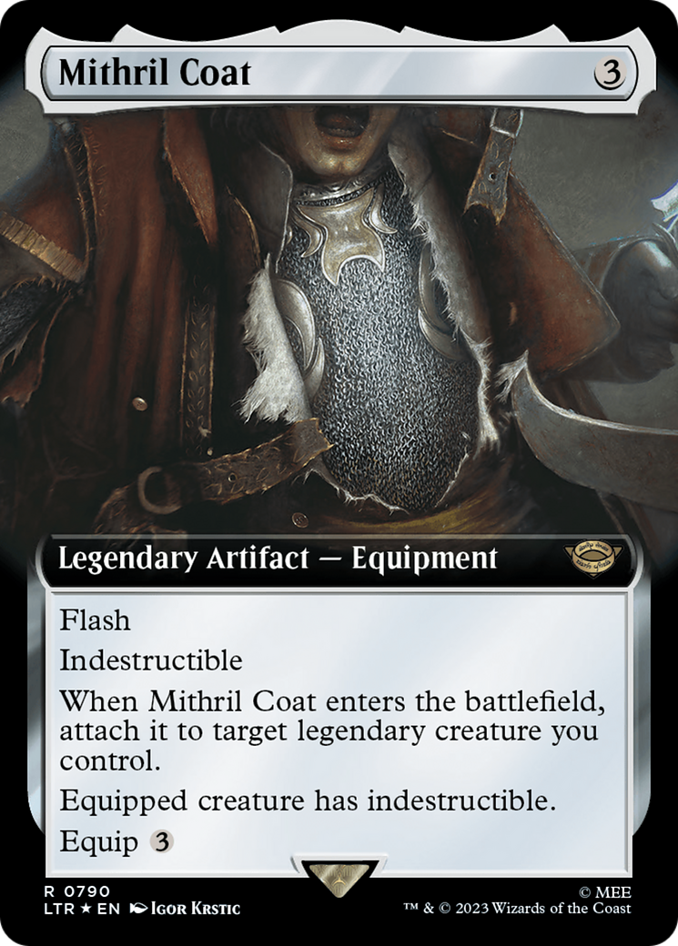 Mithril Coat (Extended Art) (Surge Foil) [The Lord of the Rings: Tales of Middle-Earth] | Grognard Games