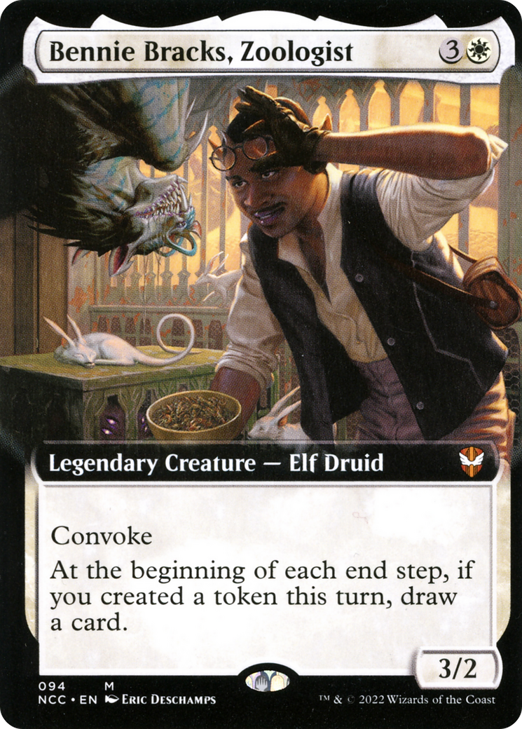 Bennie Bracks, Zoologist (Extended Art) [Streets of New Capenna Commander] | Grognard Games