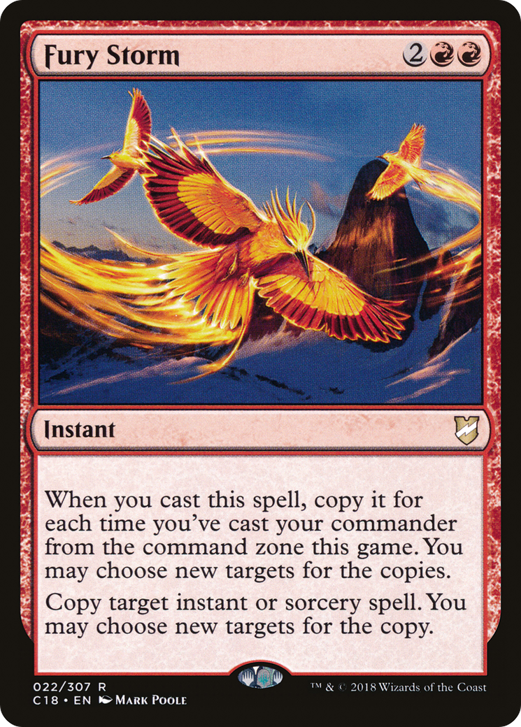 Fury Storm [Commander 2018] | Grognard Games