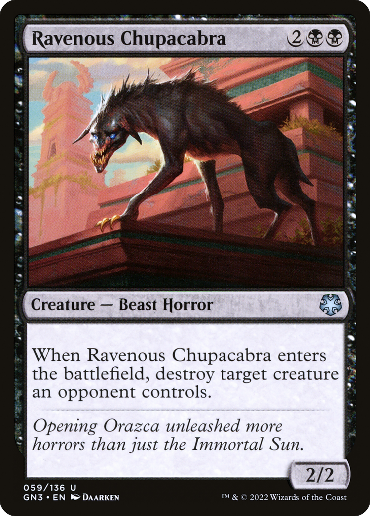 Ravenous Chupacabra [Game Night: Free-for-All] | Grognard Games