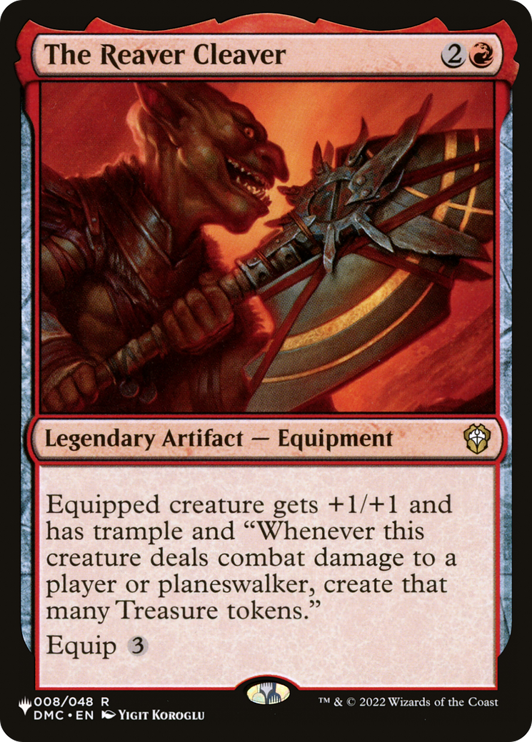The Reaver Cleaver [The List] | Grognard Games