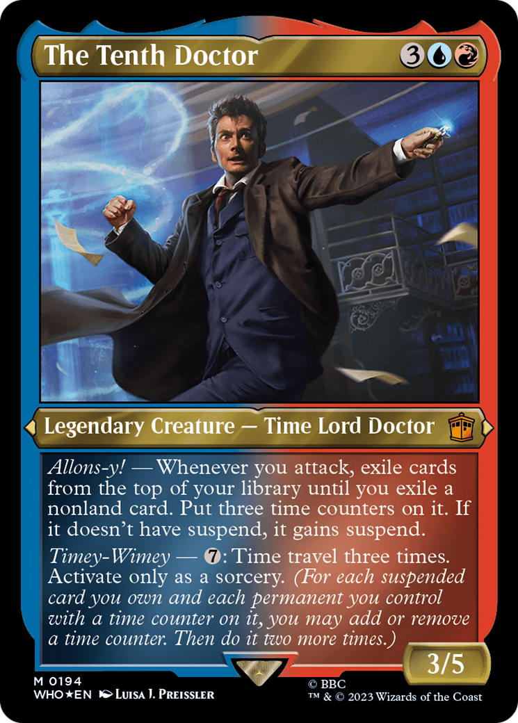 The Tenth Doctor (Display Commander) [Doctor Who] | Grognard Games