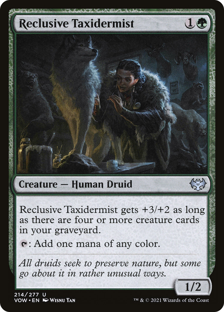 Reclusive Taxidermist [Innistrad: Crimson Vow] | Grognard Games