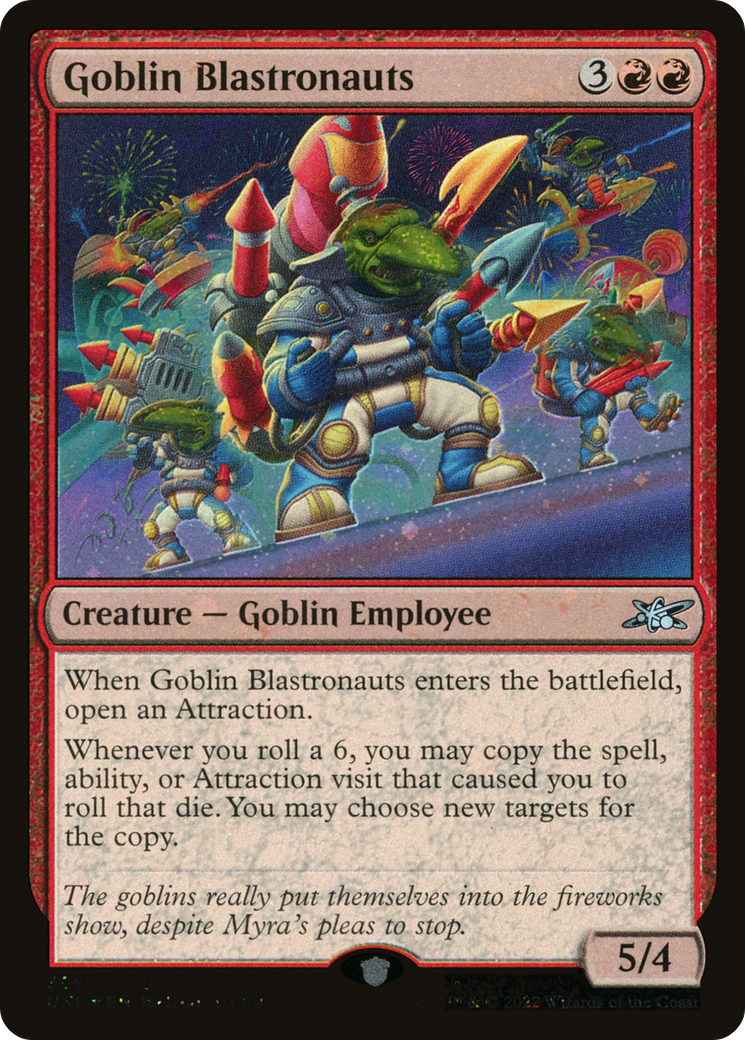 Goblin Blastronauts (Galaxy Foil) [Unfinity] | Grognard Games
