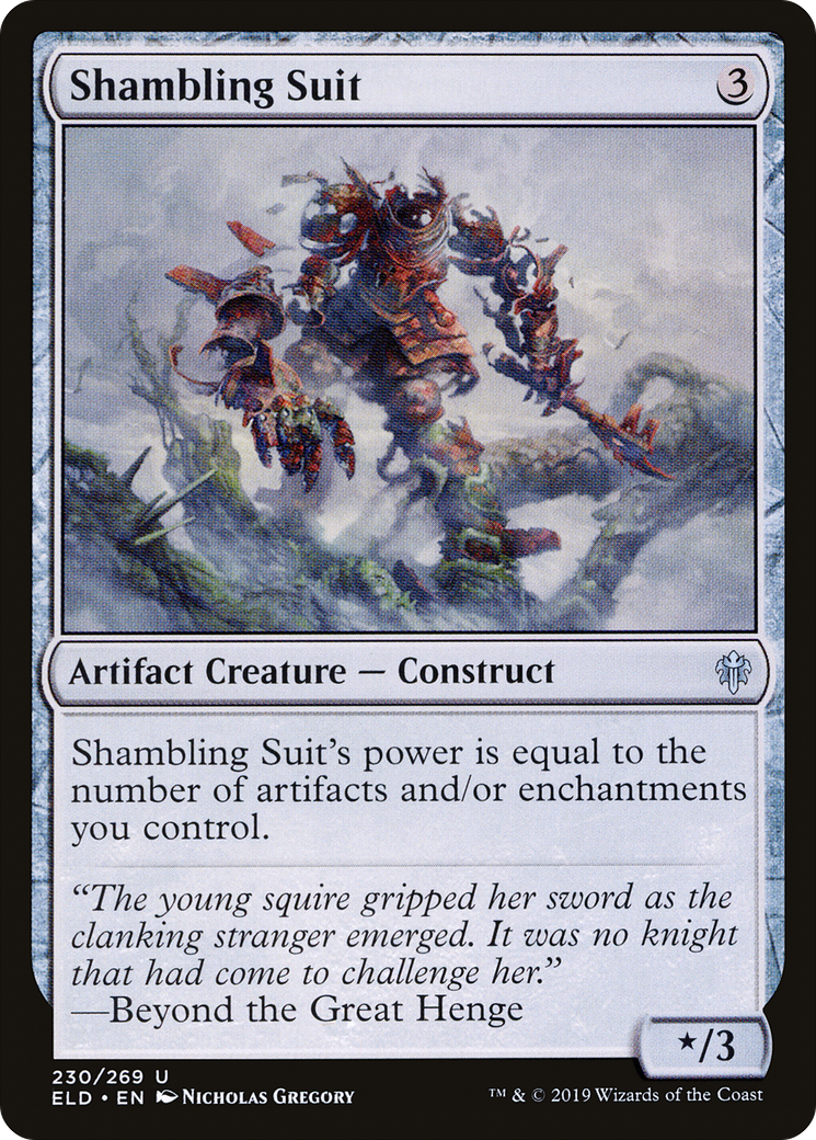 Shambling Suit [Throne of Eldraine] | Grognard Games