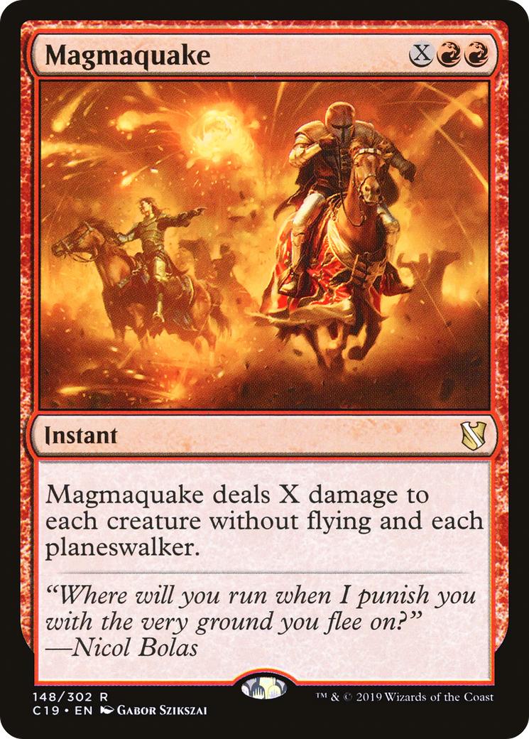 Magmaquake [Commander 2019] | Grognard Games