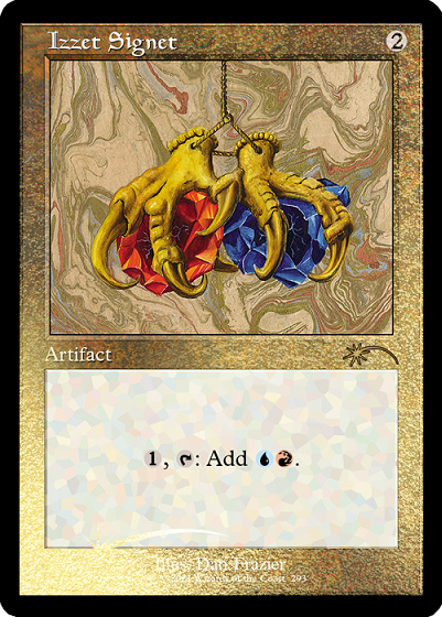 Izzet Signet (Retro) (Foil Etched) [Secret Lair Drop Series] | Grognard Games