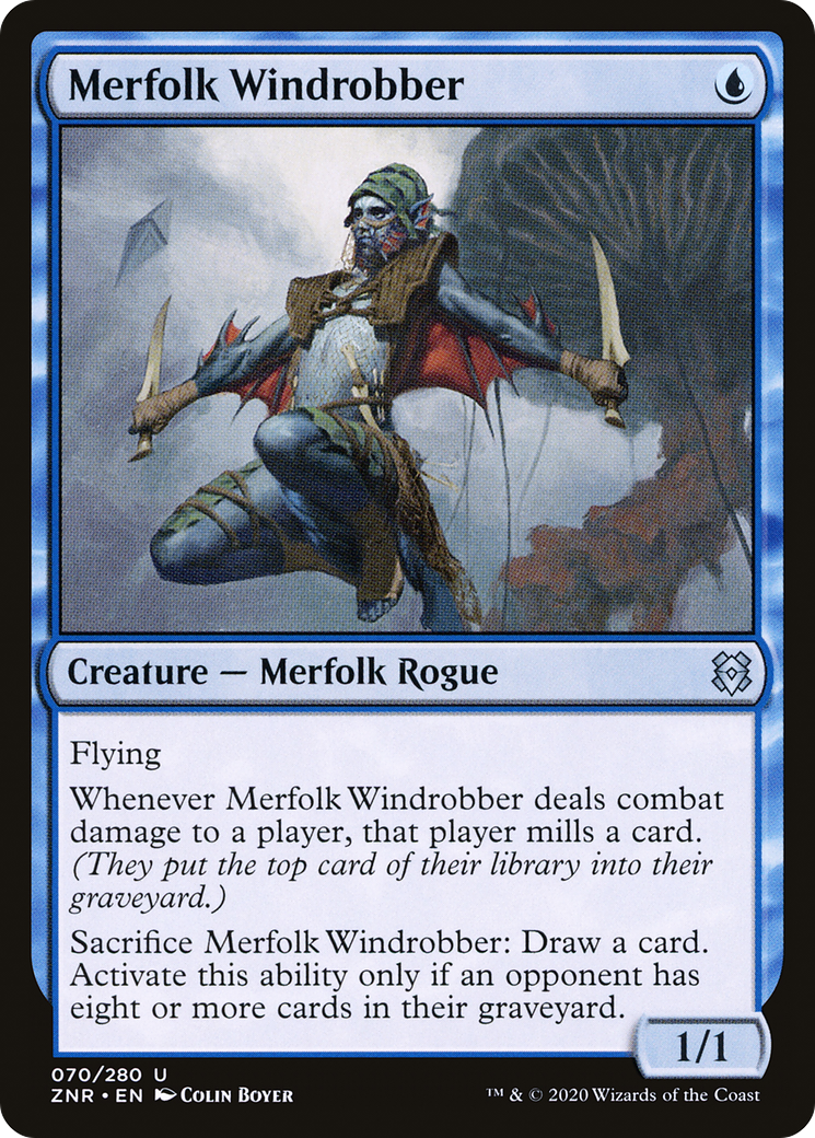 Merfolk Windrobber [Zendikar Rising] | Grognard Games