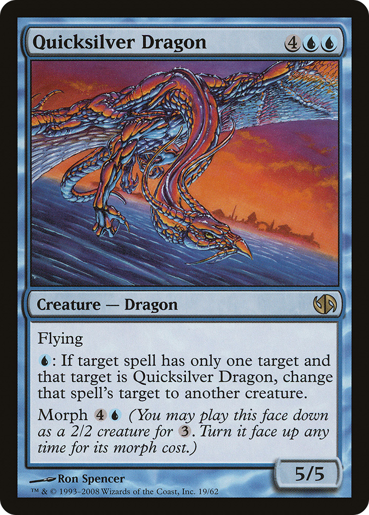 Quicksilver Dragon [Duel Decks: Jace vs. Chandra] | Grognard Games