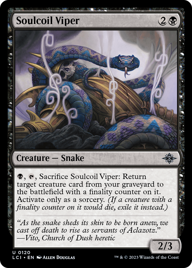 Soulcoil Viper [The Lost Caverns of Ixalan] | Grognard Games