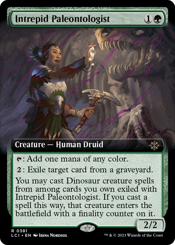 Intrepid Paleontologist (Extended Art) [The Lost Caverns of Ixalan] | Grognard Games