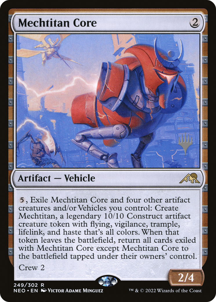 Mechtitan Core (Promo Pack) [Kamigawa: Neon Dynasty Promos] | Grognard Games