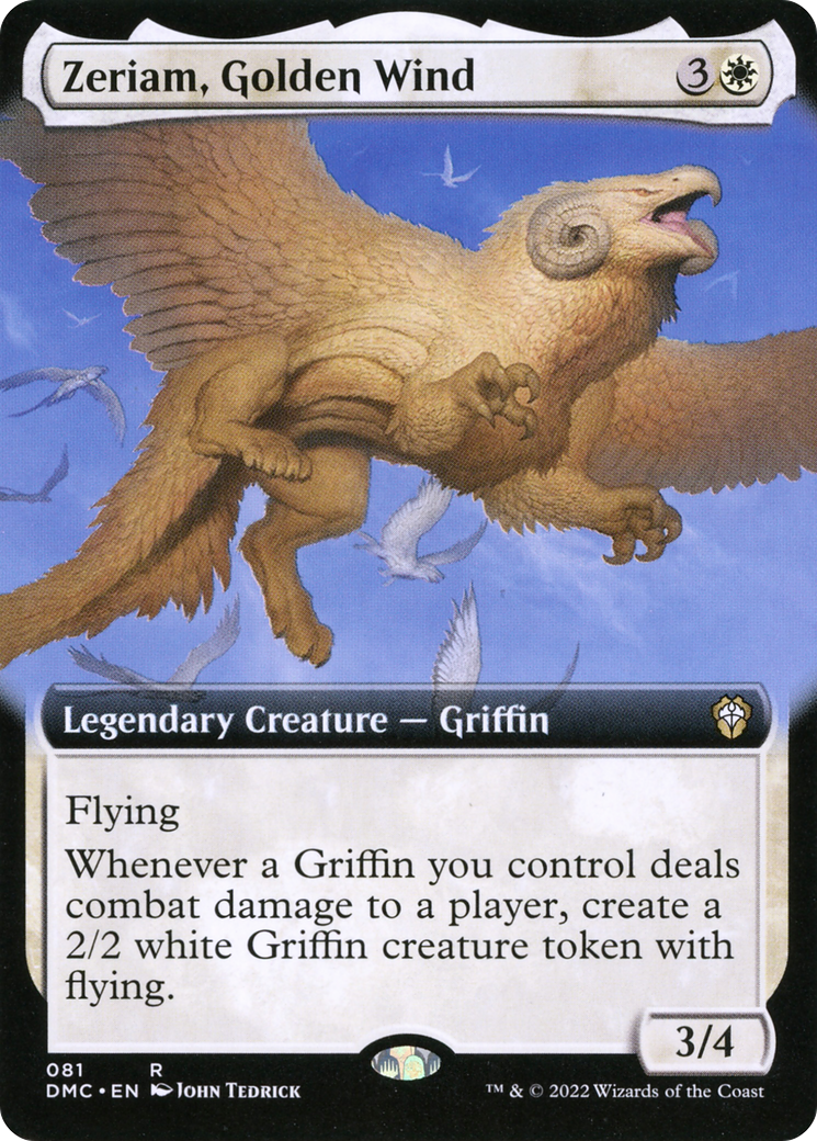 Zeriam, Golden Wind (Extended Art) [Dominaria United Commander] | Grognard Games