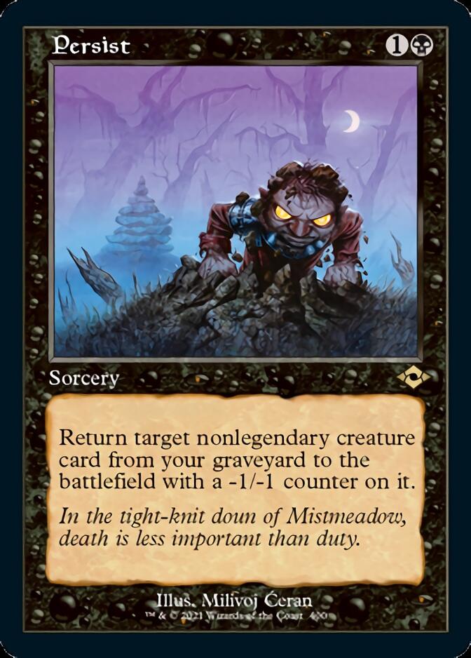 Persist (Retro Foil Etched) [Modern Horizons 2] | Grognard Games