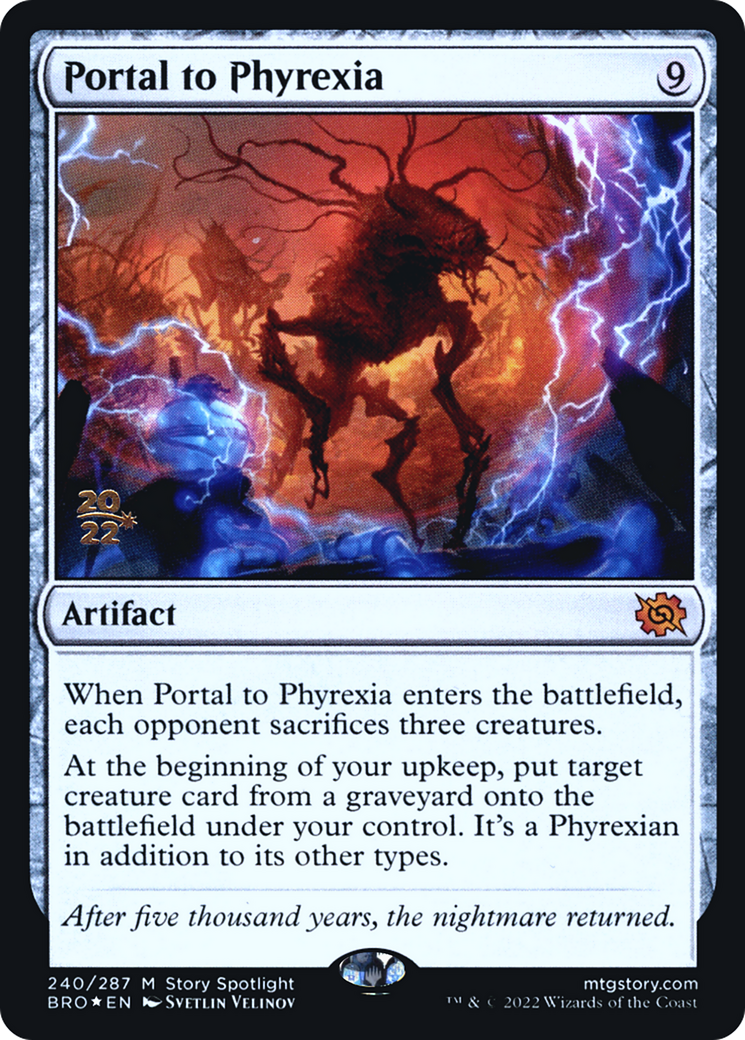Portal to Phyrexia [The Brothers' War: Prerelease Promos] | Grognard Games