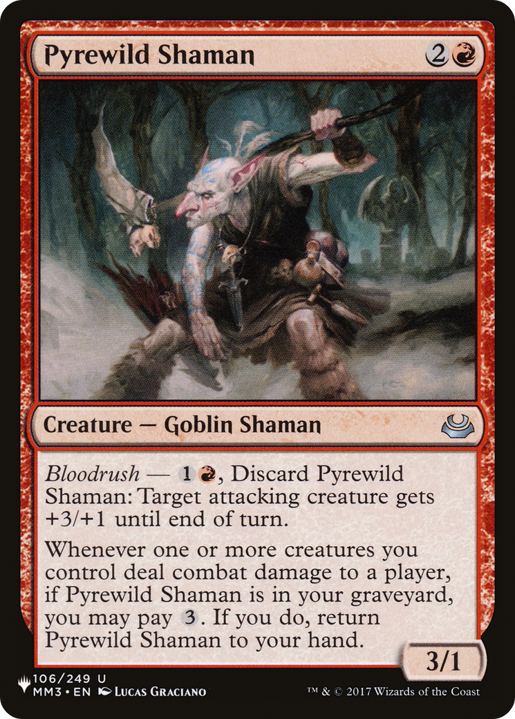Pyrewild Shaman [The List] | Grognard Games