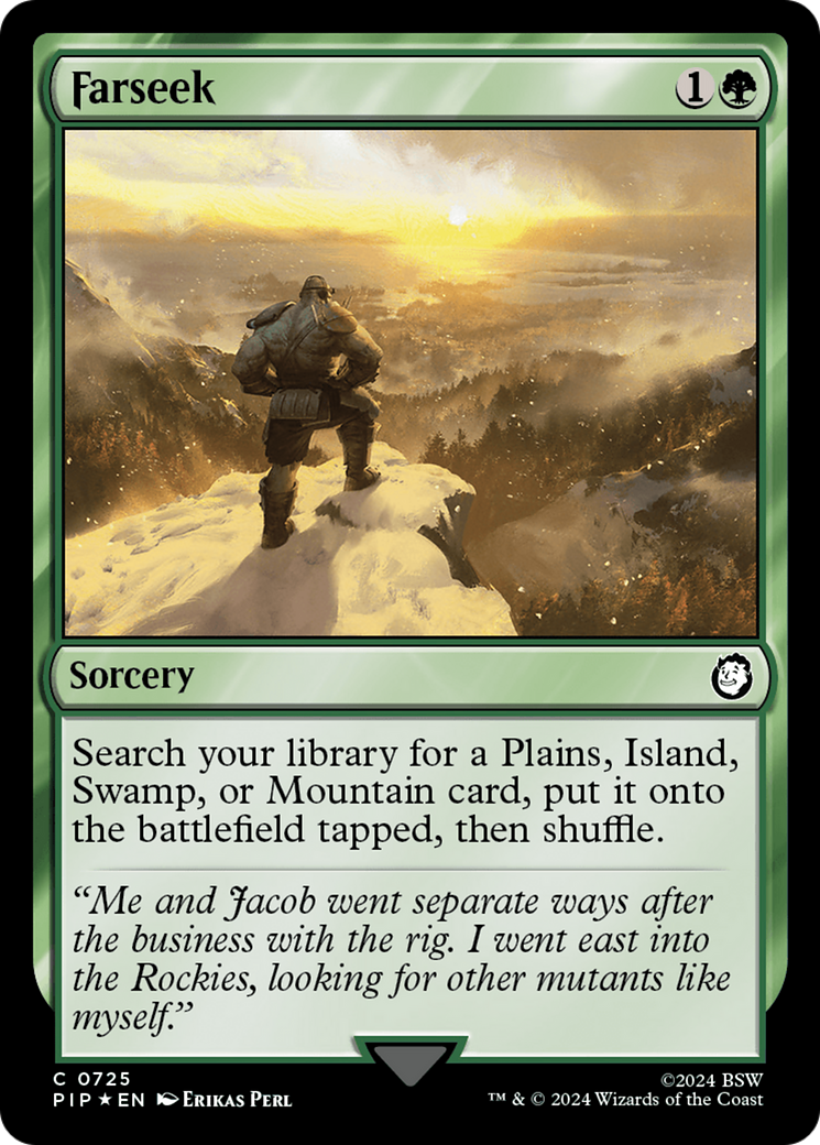 Farseek (Surge Foil) [Fallout] | Grognard Games