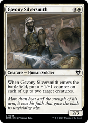 Gavony Silversmith [Commander Masters] | Grognard Games