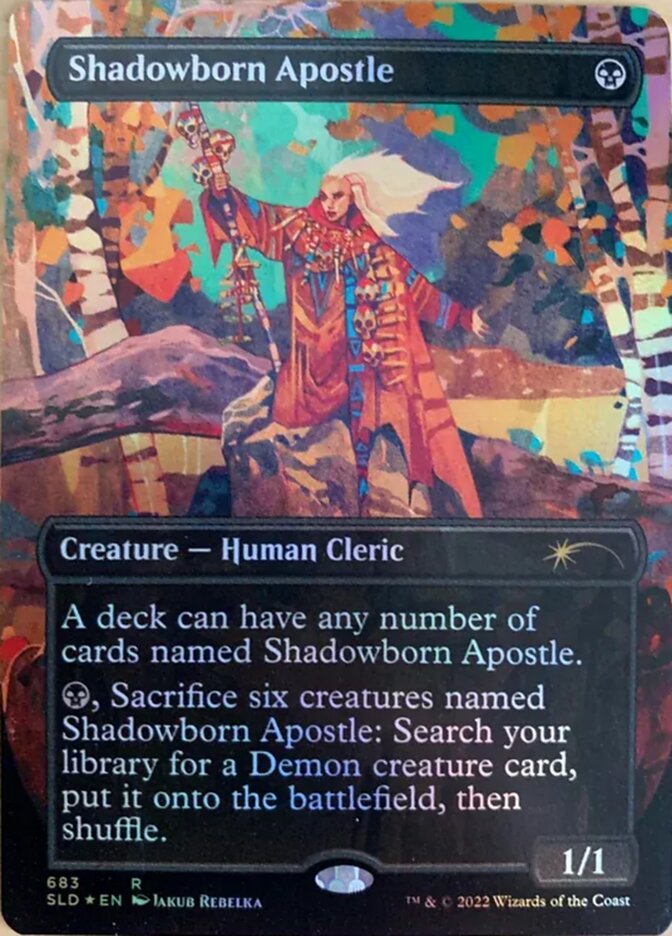 Shadowborn Apostle (Borderless) (683) [Secret Lair Drop Promos] | Grognard Games