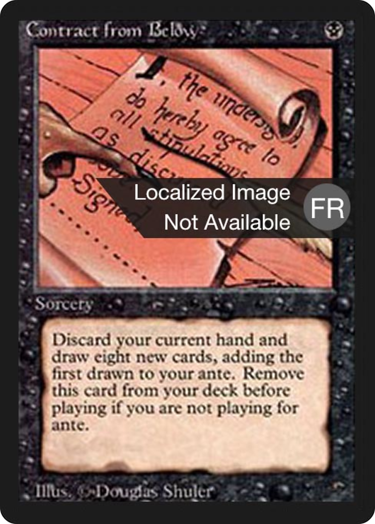 Contract from Below [Foreign Black Border] | Grognard Games