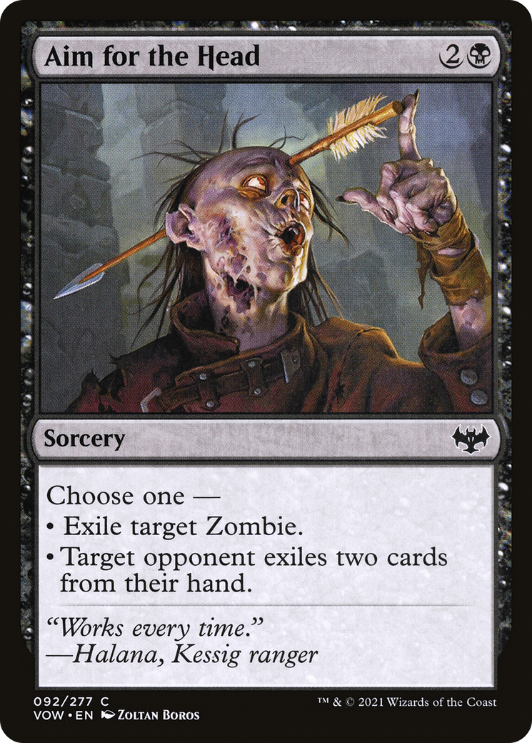 Aim for the Head [Innistrad: Crimson Vow] | Grognard Games