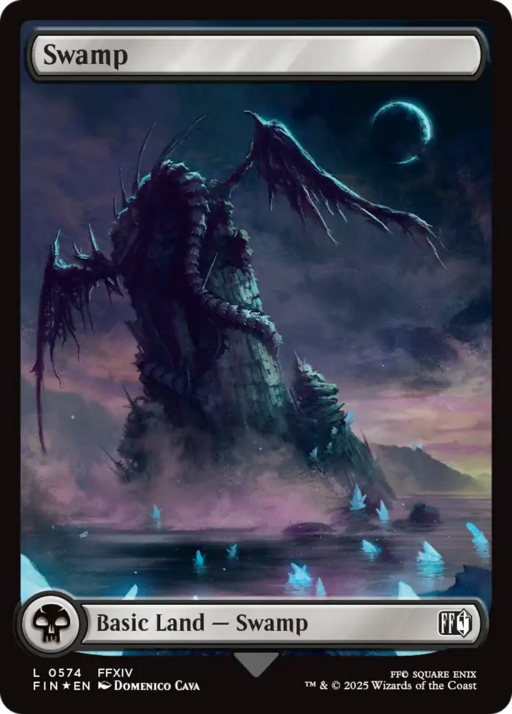 Swamp (0574) (Surge Foil) [FINAL FANTASY] | Grognard Games