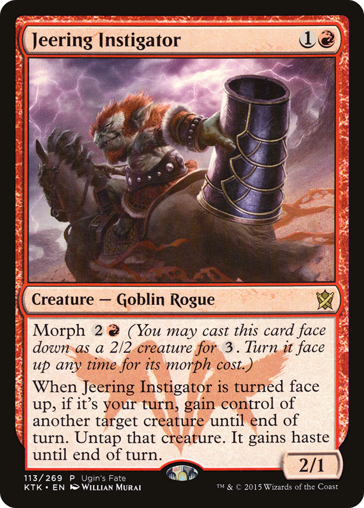 Jeering Instigator [Ugin's Fate] | Grognard Games
