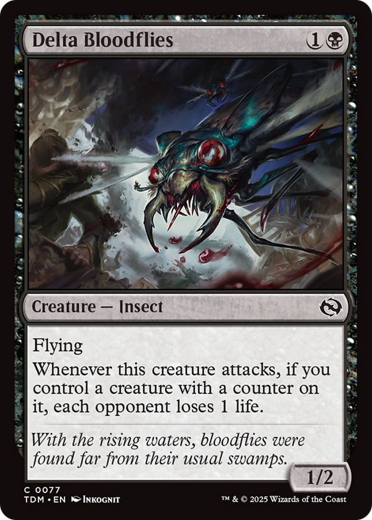 Delta Bloodflies [Tarkir: Dragonstorm] | Grognard Games