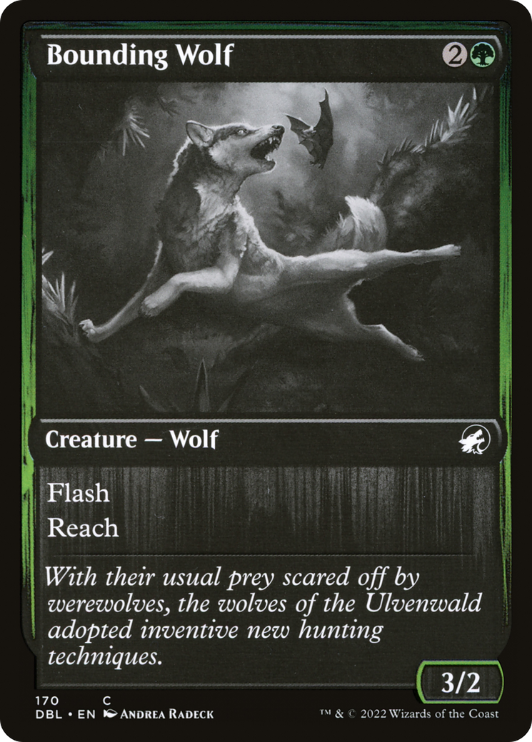 Bounding Wolf [Innistrad: Double Feature] | Grognard Games