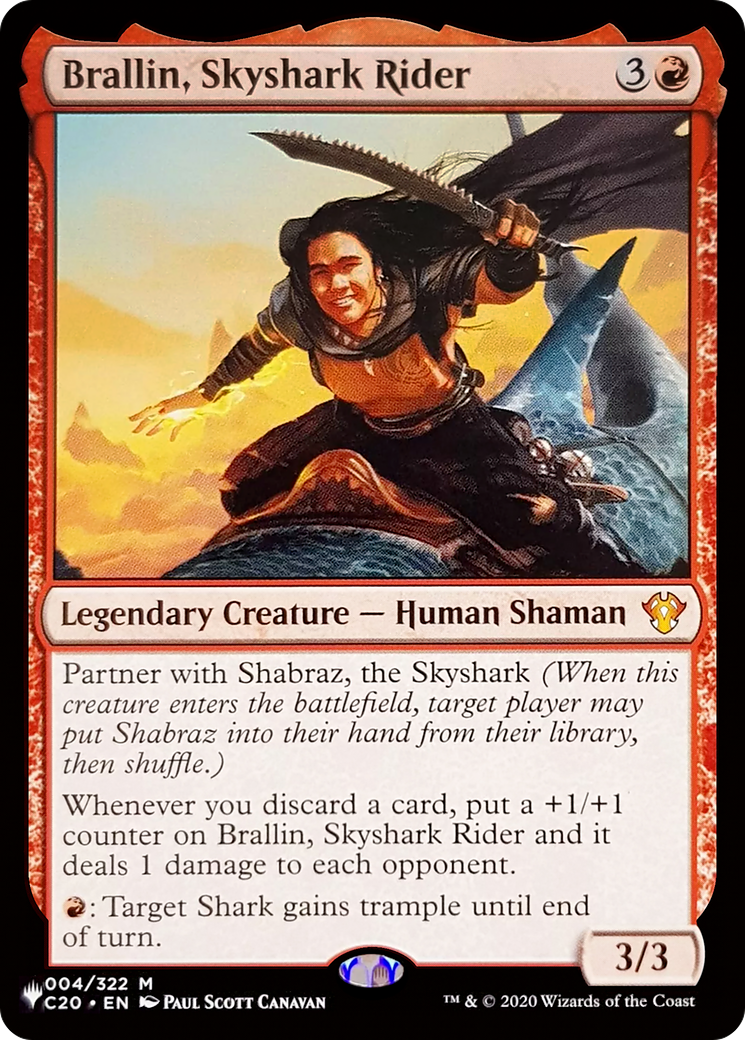 Brallin, Skyshark Rider [The List] | Grognard Games
