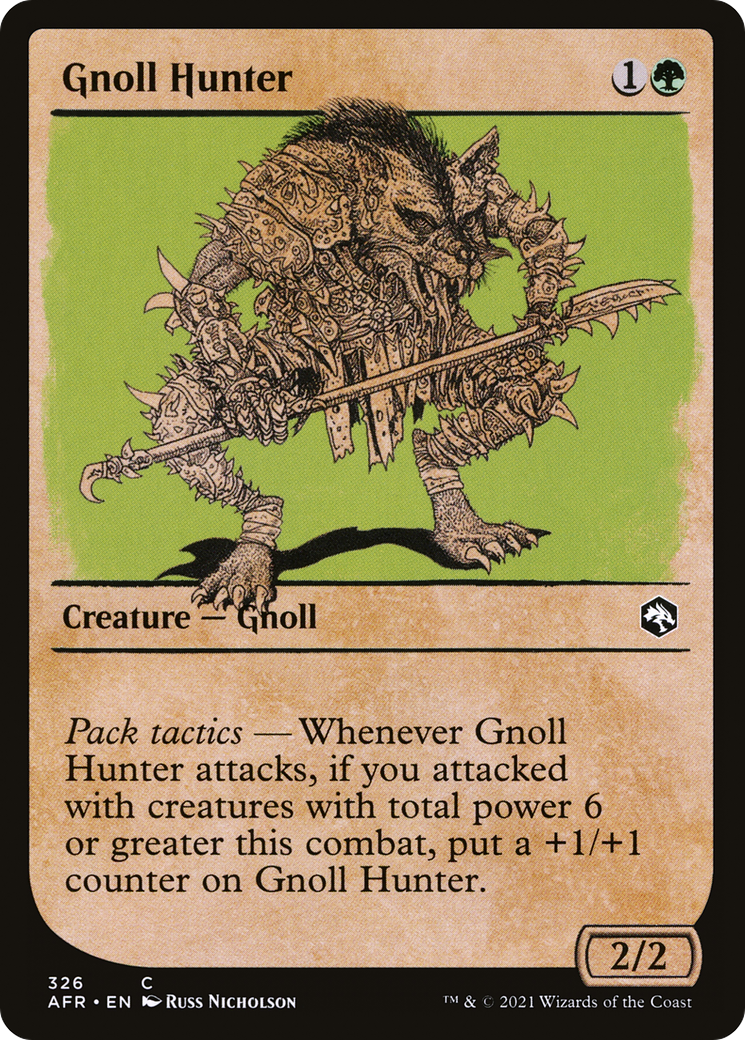 Gnoll Hunter (Showcase) [Dungeons & Dragons: Adventures in the Forgotten Realms] | Grognard Games