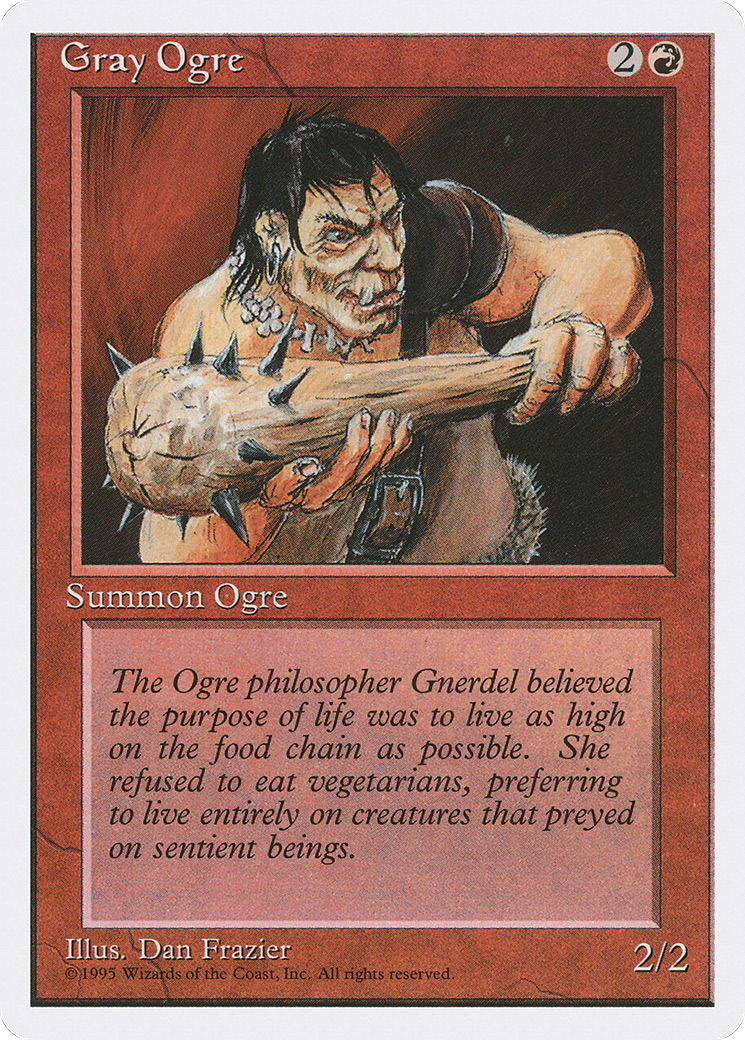 Gray Ogre [Fourth Edition] | Grognard Games