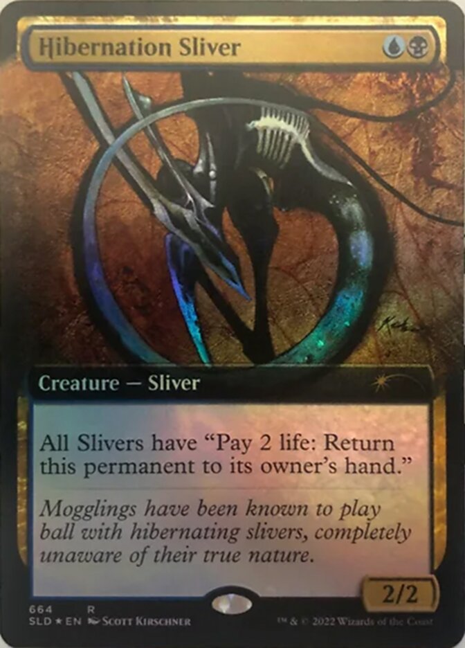 Hibernation Sliver (Extended Art) [Secret Lair Drop Promos] | Grognard Games