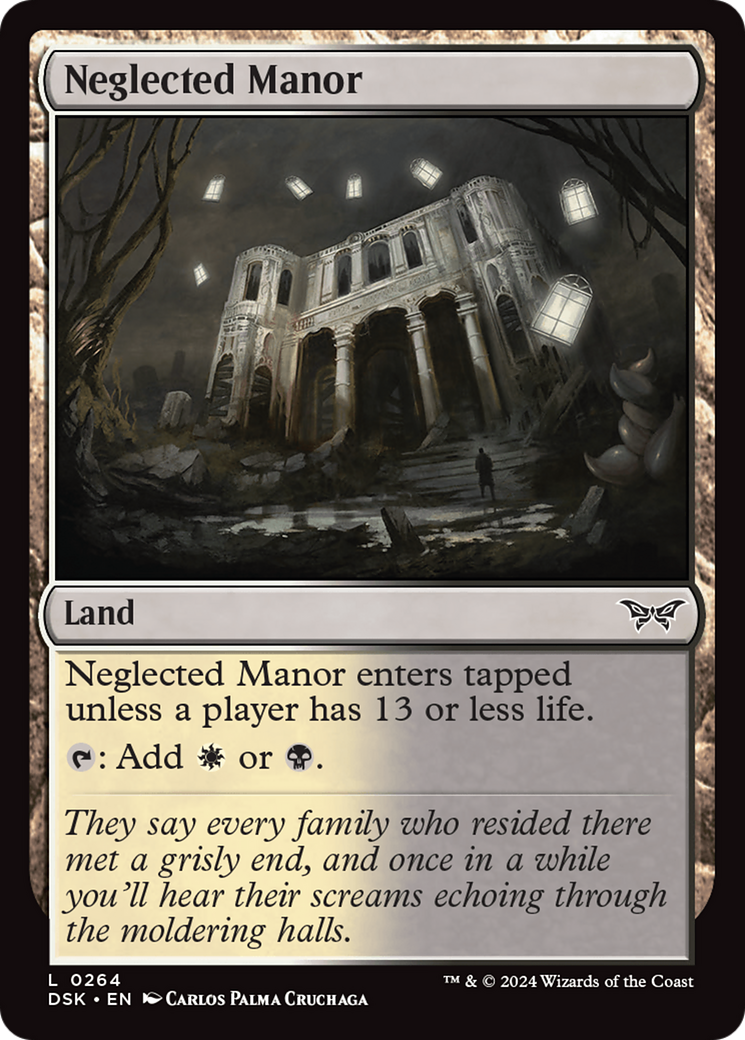 Neglected Manor [Duskmourn: House of Horror] | Grognard Games