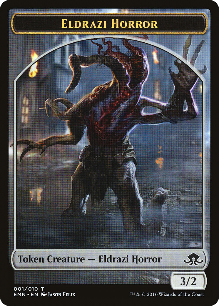 Eldrazi Horror [Eldritch Moon Tokens] | Grognard Games