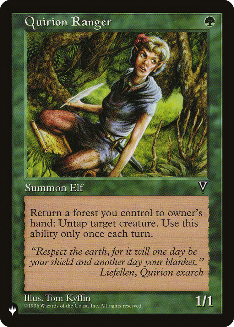 Quirion Ranger [The List] | Grognard Games