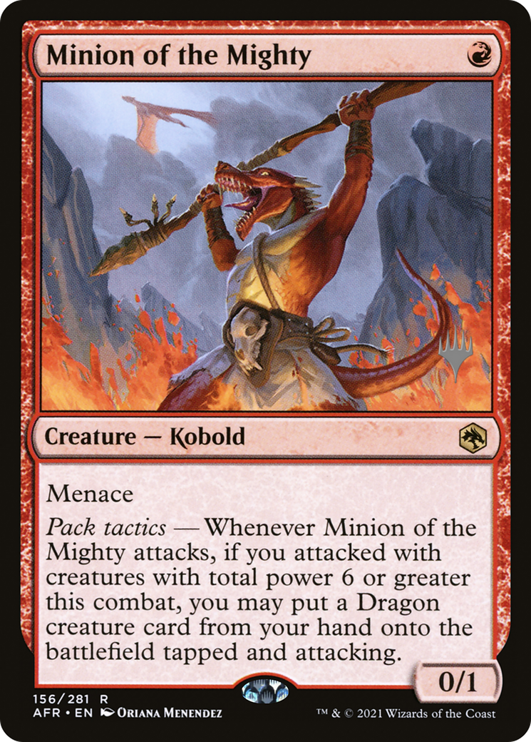 Minion of the Mighty (Promo Pack) [Dungeons & Dragons: Adventures in the Forgotten Realms Promos] | Grognard Games