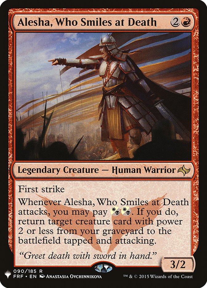 Alesha, Who Smiles at Death [The List] | Grognard Games