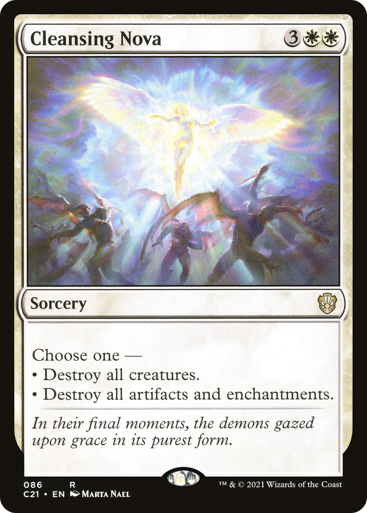 Cleansing Nova [Commander 2021] | Grognard Games