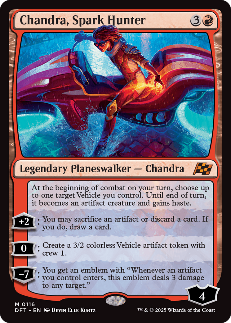 Chandra, Spark Hunter [Aetherdrift] | Grognard Games