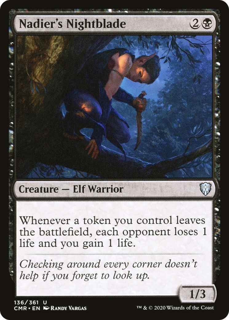 Nadier's Nightblade [Commander Legends] | Grognard Games