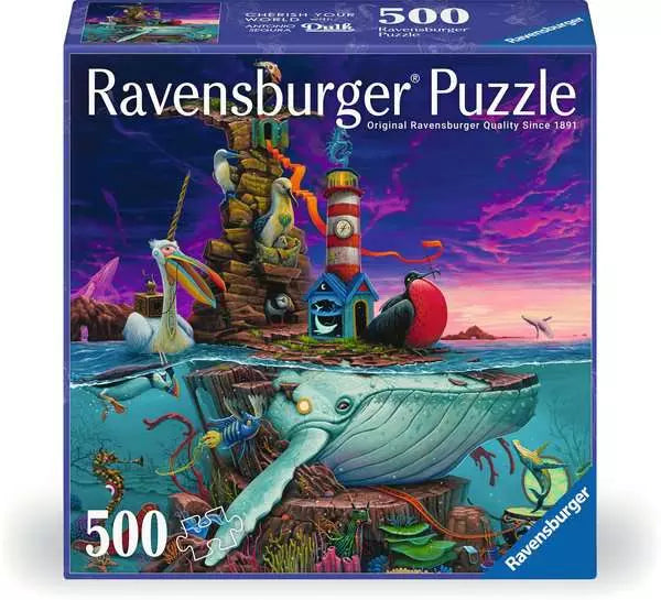 Jigsaw Puzzle Cherish Your World with Dulk: Archipelago - 500 Pieces Puzzle | Grognard Games