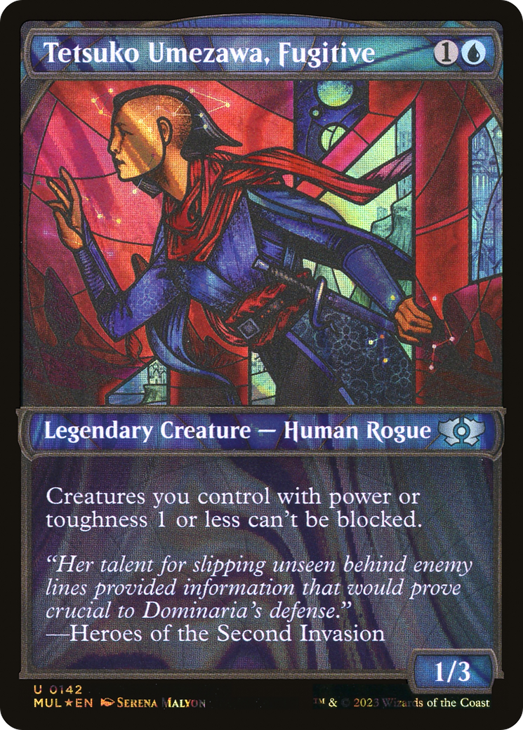 Tetsuko Umezawa, Fugitive (Halo Foil) [Multiverse Legends] | Grognard Games