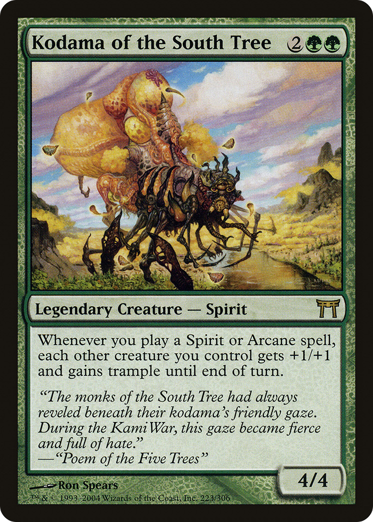 Kodama of the South Tree (CHK-223) - Champions of Kamigawa Foil | Grognard Games
