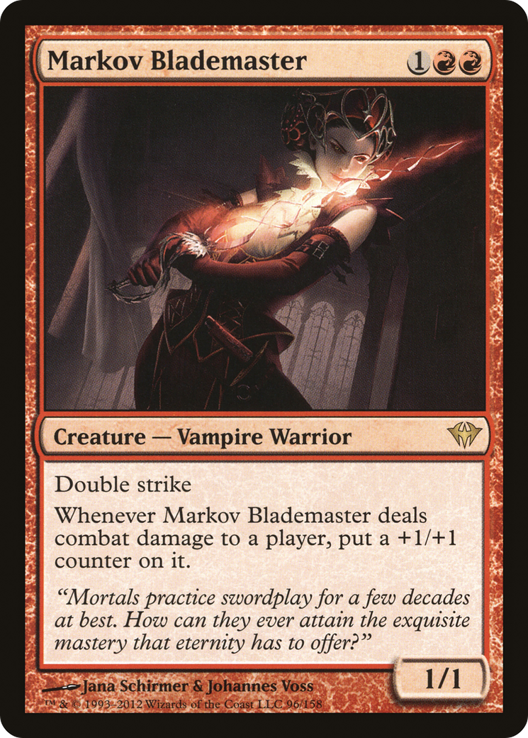 Markov Blademaster [Dark Ascension] | Grognard Games