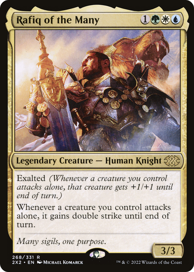 Rafiq of the Many [Double Masters 2022] | Grognard Games