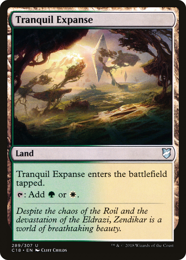 Tranquil Expanse [Commander 2018] | Grognard Games