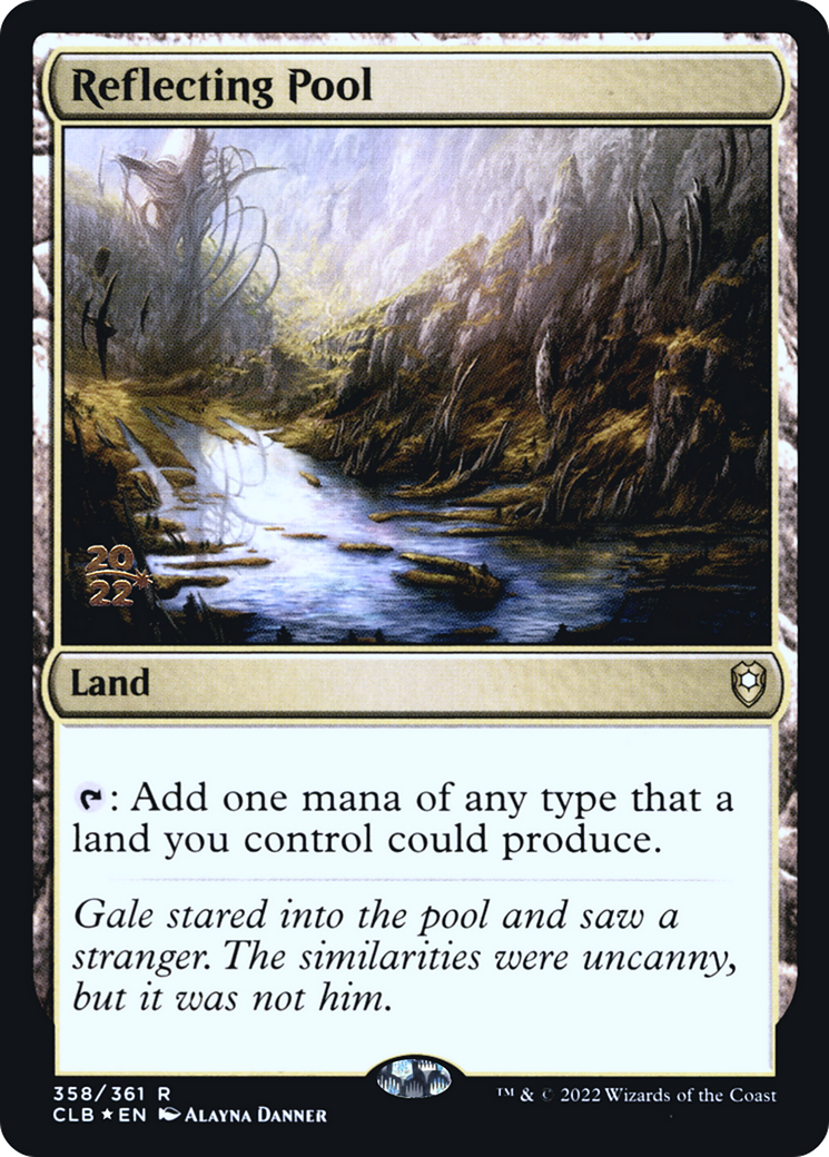 Reflecting Pool [Commander Legends: Battle for Baldur's Gate Prerelease Promos] | Grognard Games