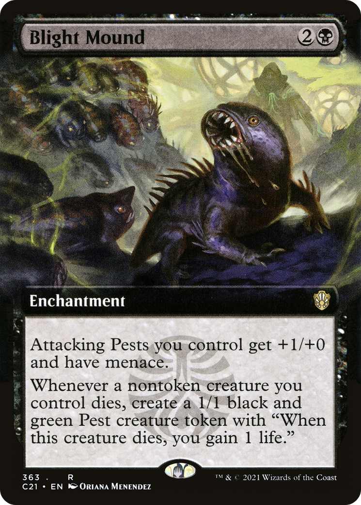 Blight Mound (Extended) [Commander 2021] | Grognard Games